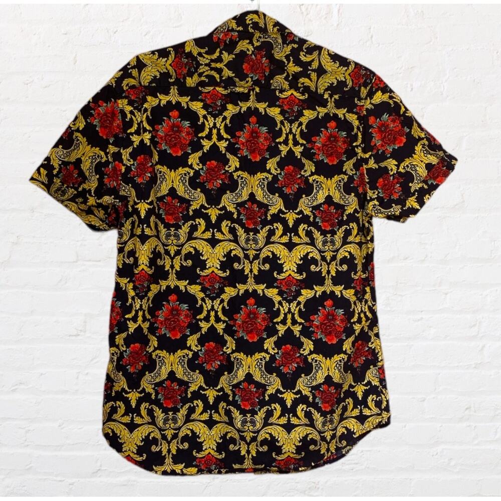 Cactus Man paisley floral print button down shirt - Picture 4 of 8